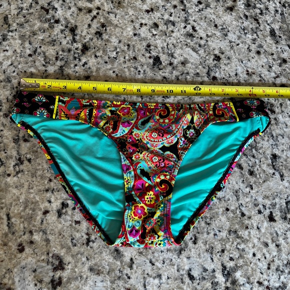 Laundry by Shelli Segal Paisley Bikini Bottom - Picture 8 of 9